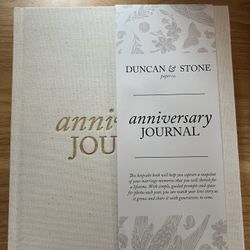 Anniversary Journal By Duncan & Stone 