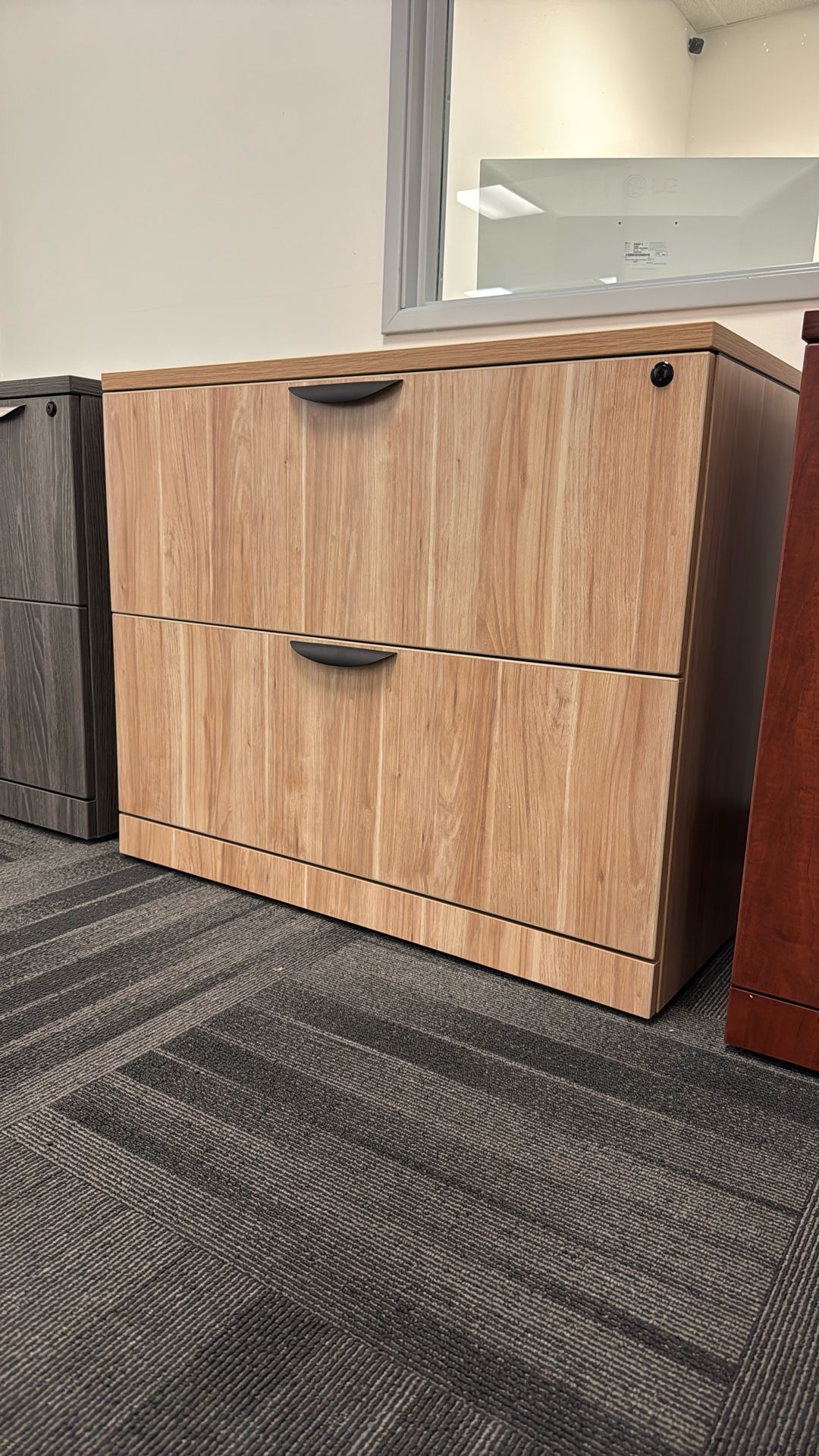 $100 Off! Two Drawer Locking Lateral File Cabinet