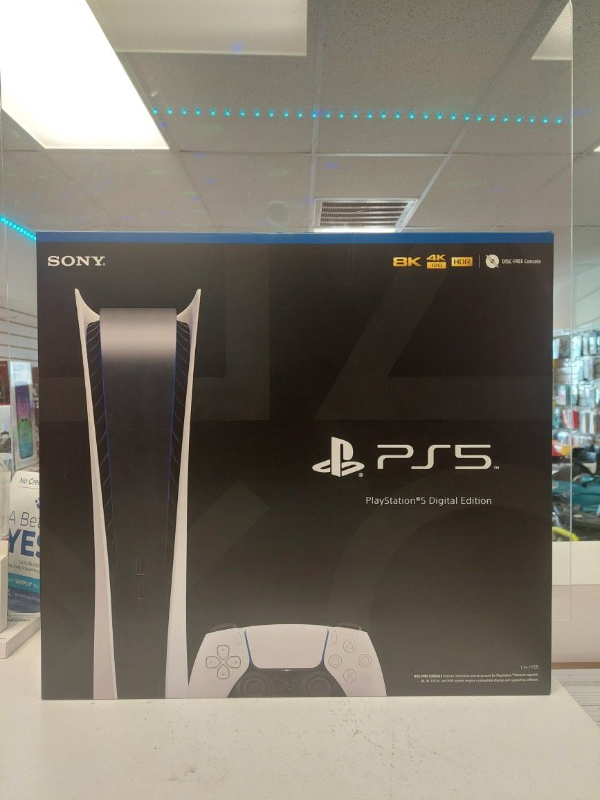 PS5 Digital Brand New Available Now Cash Deals $699