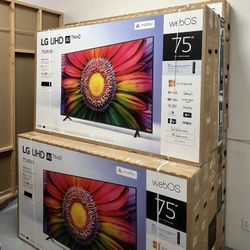 LG 75” UR8000 4K HDR Smart Tv