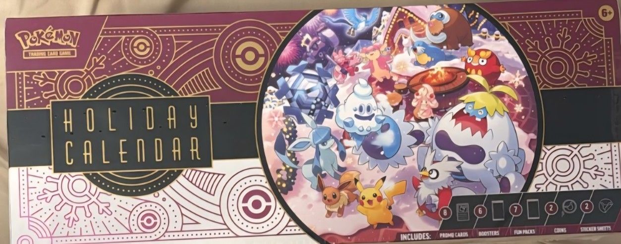 Pokemon holiday calendar