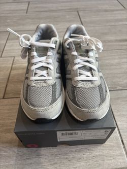 New Balance 990v5 Gray Little Kids Sneakers PC990GL5 Size 2 