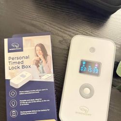 MindSight White Electronic Lockbox 
