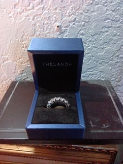 Sterling silver cubic zirconia