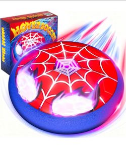 Light Up Hover Soccer Ball for Kids,Glowing Web & LED Eyes Air Floating Toy
Indoor Toys Games with Soft Foam Bumper,Fun Sports Games