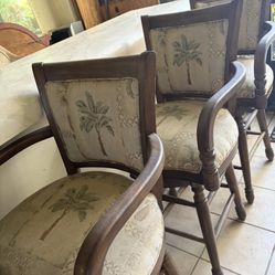 Solid Wood Bar Stools All 3 