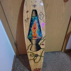 42 Inch Long Board Hand Painted