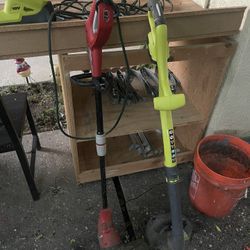Both Grass String Trimmers 