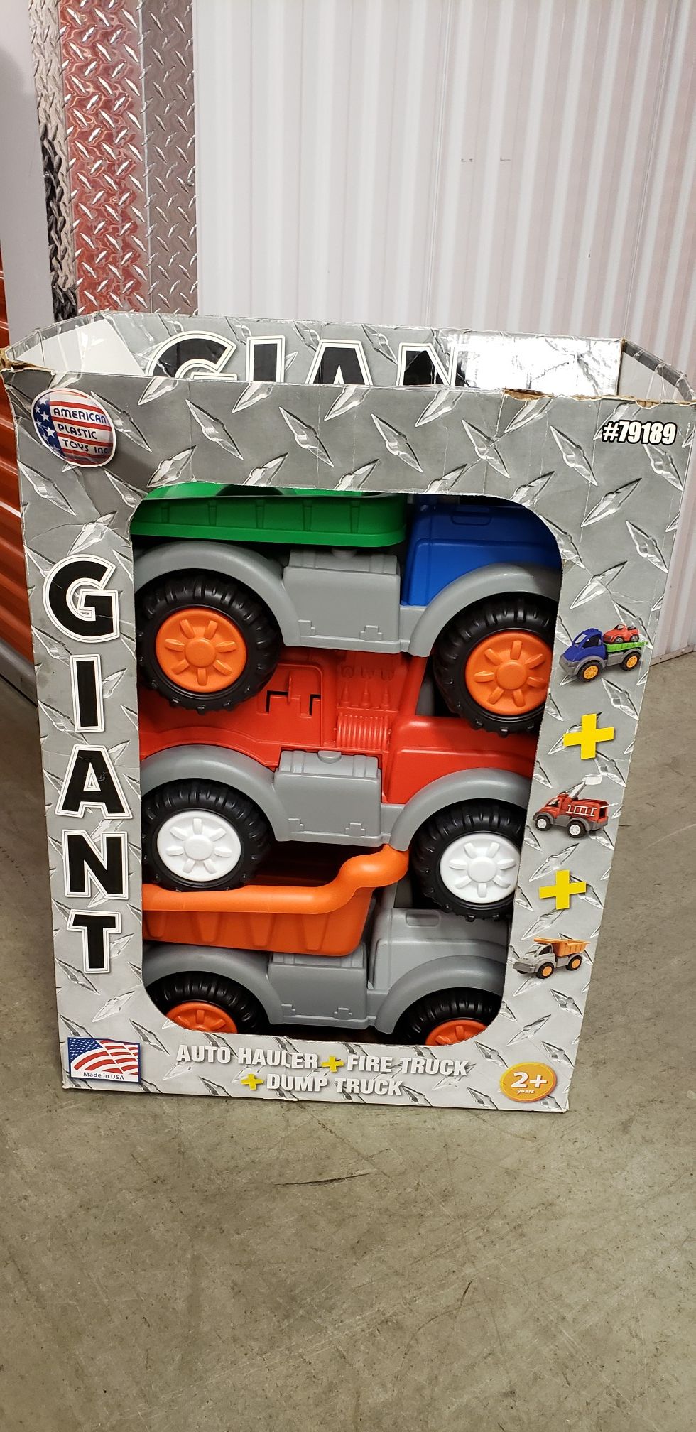 3 Giant Kids Trucks