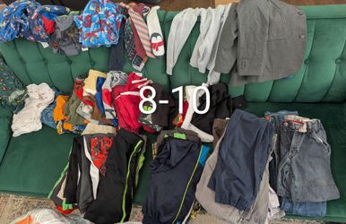 Boy clothes, 8/10:  60 pieces
