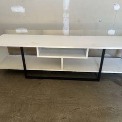 Tv Stand Fits TV’s Up To 65” In Great Condition! 