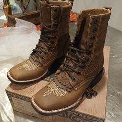 Womens Lace Up Boots 