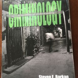 Criminology A Sociological Understanding 6th edition by Steve E Barkan