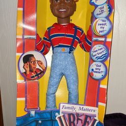 1991 Steve Urkell Hasbro Family Matters Talking Doll
