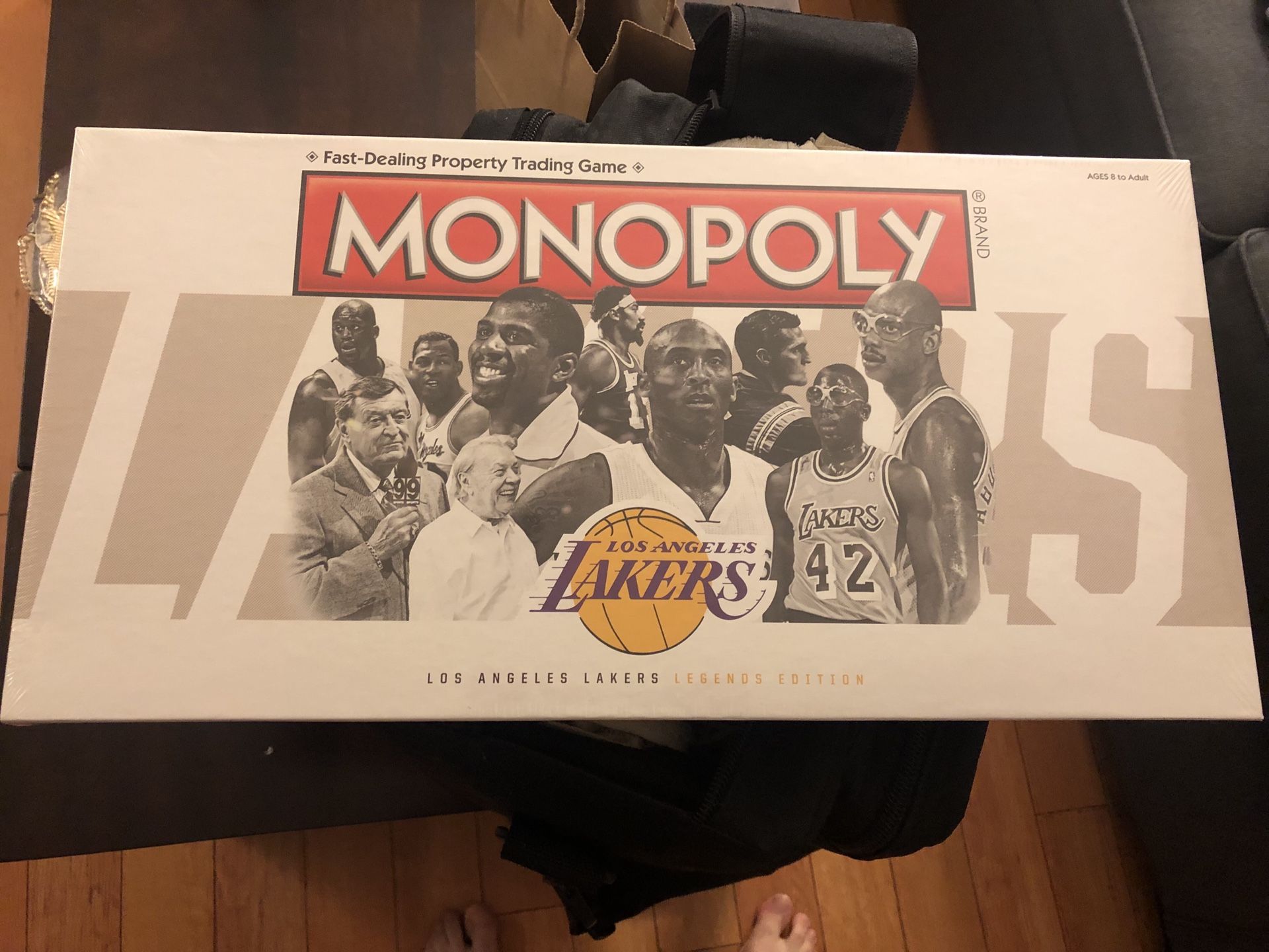 Limited Edition Lakers Monopoly board game Brand new