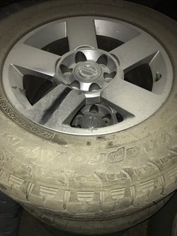 Nissan Titan truck/suv complete wheels and tires