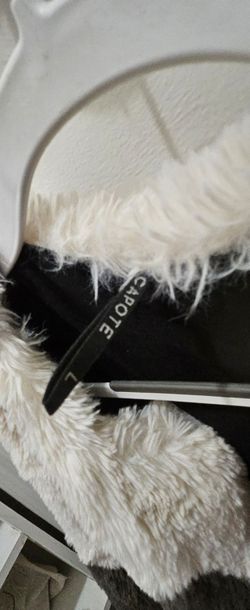 Capote Ivory Faux Fur Vest