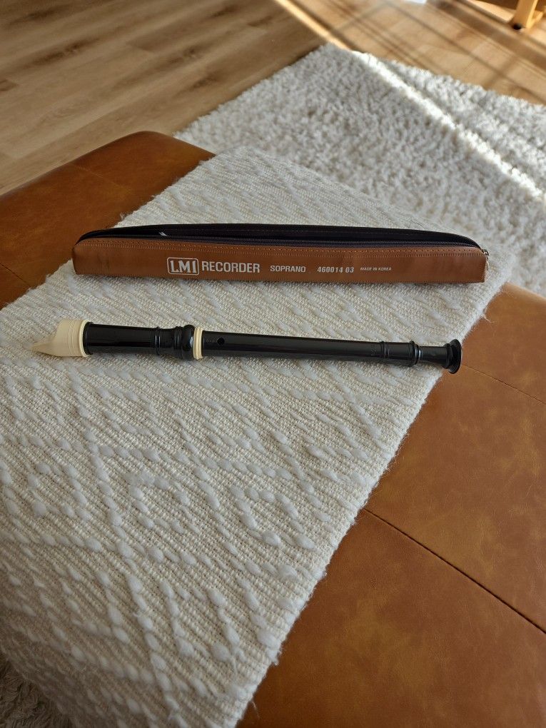 LMI Soprano Student Recorder Woodwind Instrument vintage