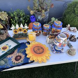 Sunflower Decor And Kitchen Accessories