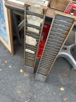 Vintage time card holder - 2 available 15 each