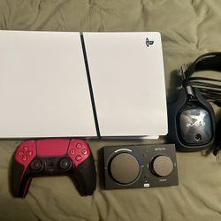PS5 Digital With Astro A40 Headset W/ Mixer