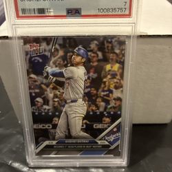 Shohei Ohtani Baseball Graded Card