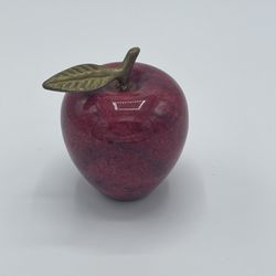 Decorative Apple Paperweight 