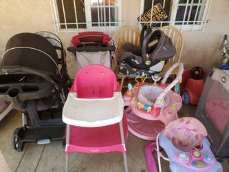 Baby strollers etc