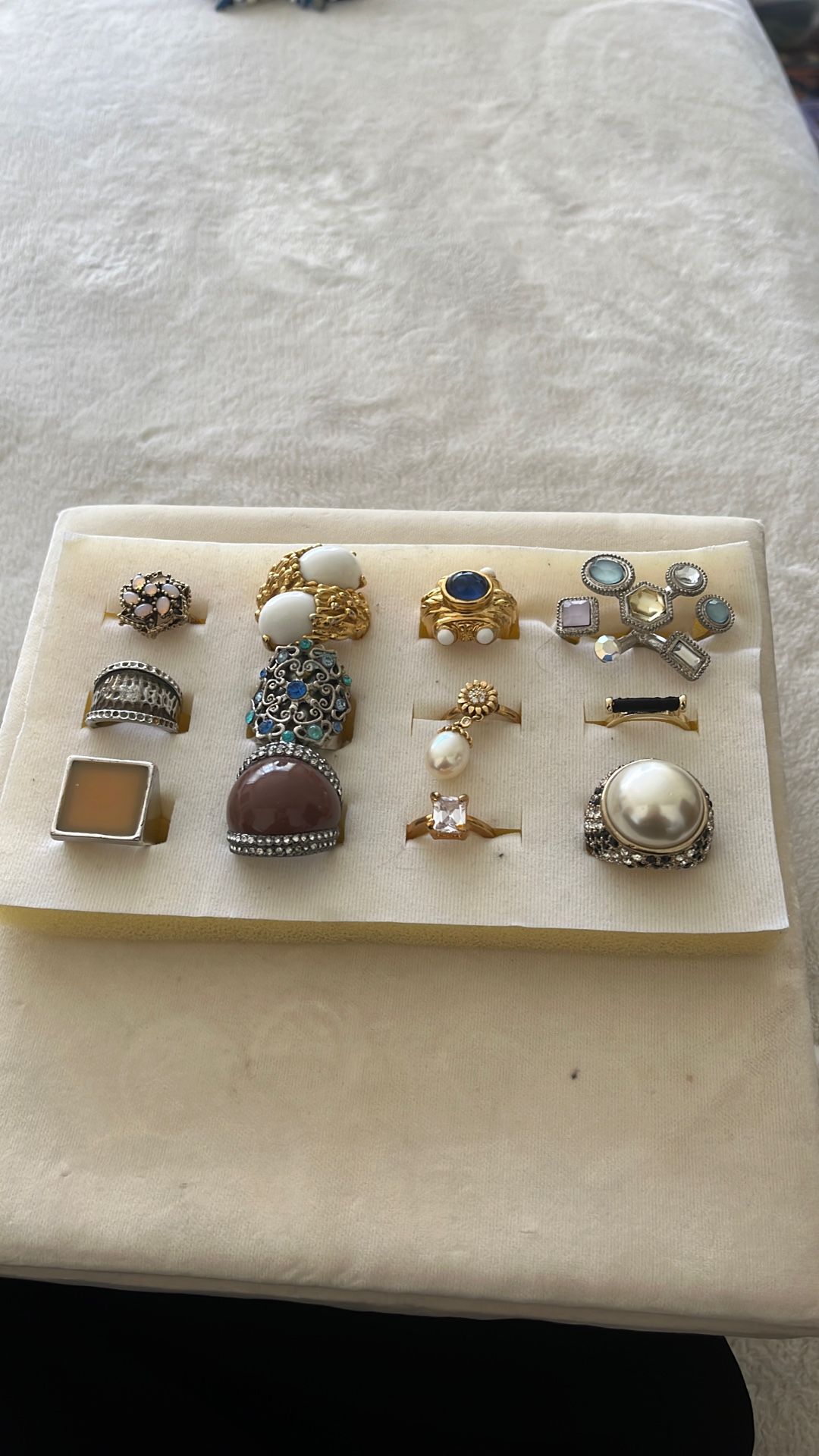 Multi Vintage Rings With Different Designs