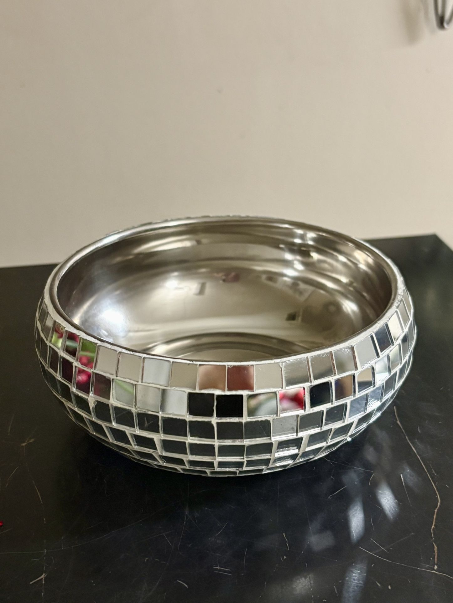 Mirrored Candy Dish 6” NEW