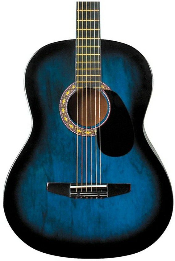 Rogue Starter Acoustic Guitar Blue Burst