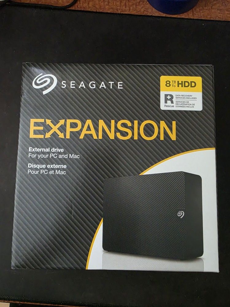 Visit the Store, Seagate
Seagate
Visit the Store
4.6
4.6 out of 5 stars
(260,021)
Seagate Expansion 8TB External Hard Drive HDD