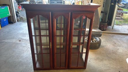 Glass China cabinet