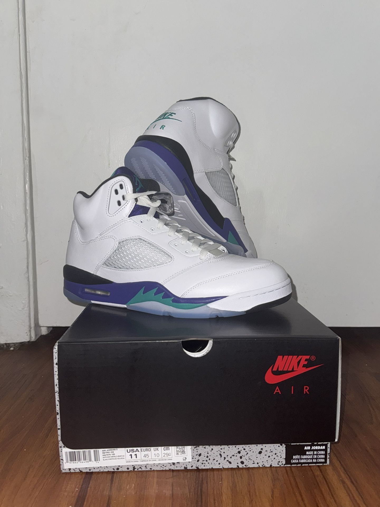 Jordan 5 Grape