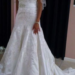 David Tutera Wedding Dress & Accessories 