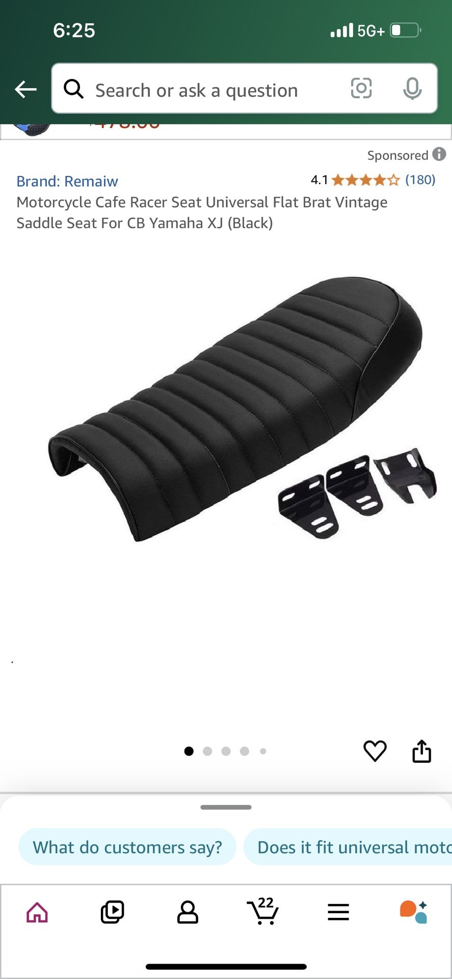 Cafe Racer Seat 