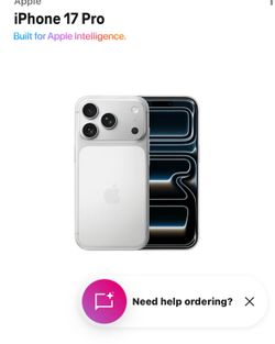 iPhone 17 Pro new in box unlocked!