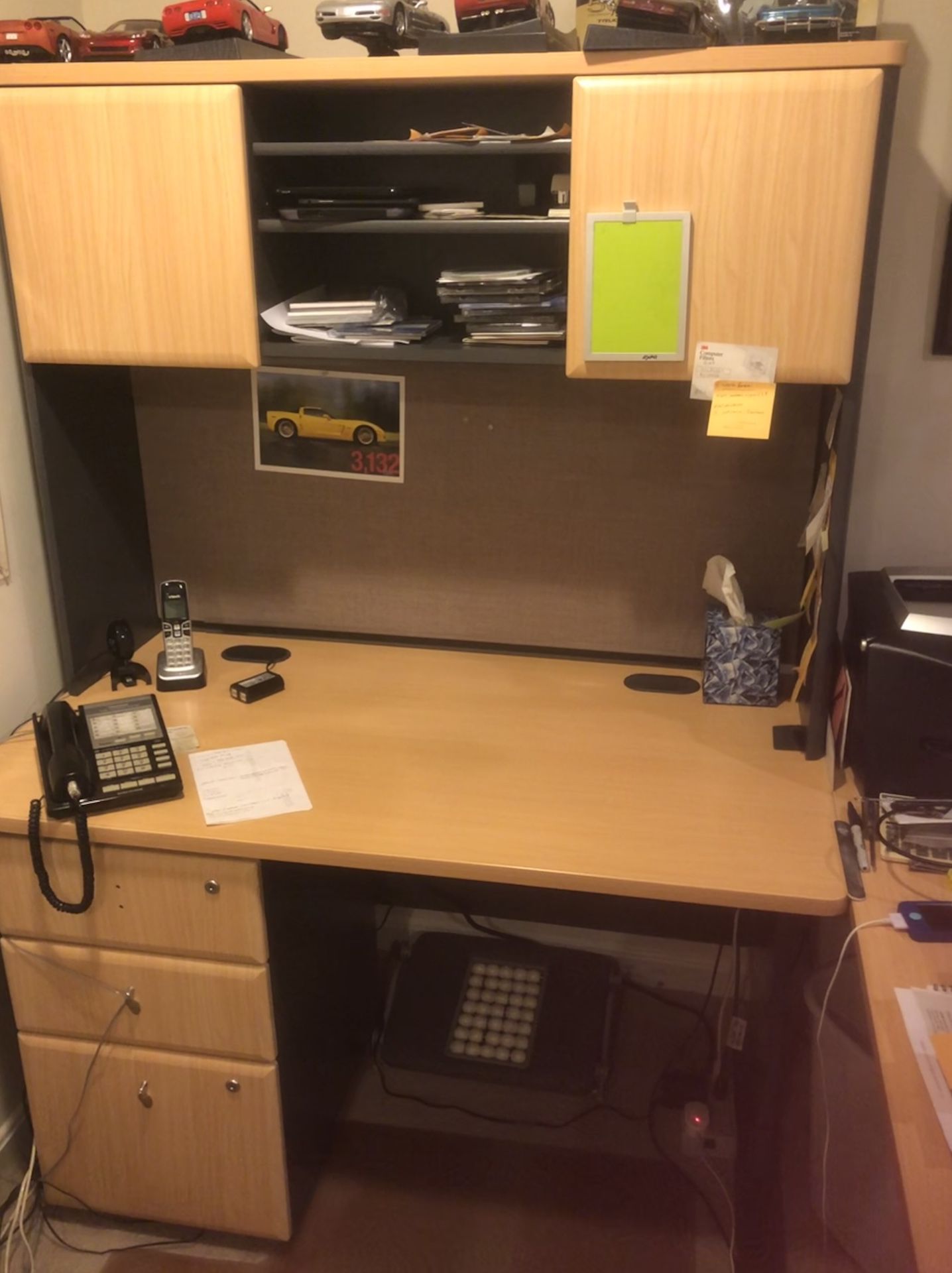 3 pc desk , chair sold separate at $45