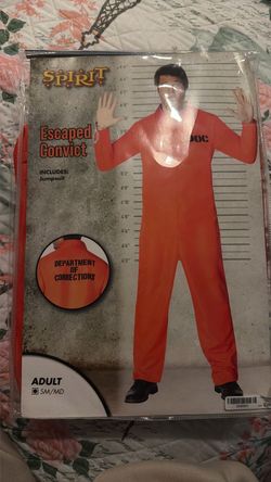 Escaped convict. Prisoner size SM