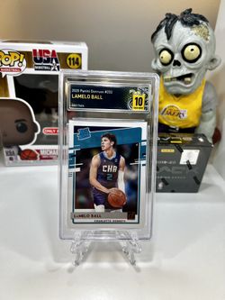 Lamelo Ball 2020 Panini Donruss Rated Rookie #202 BMG 10