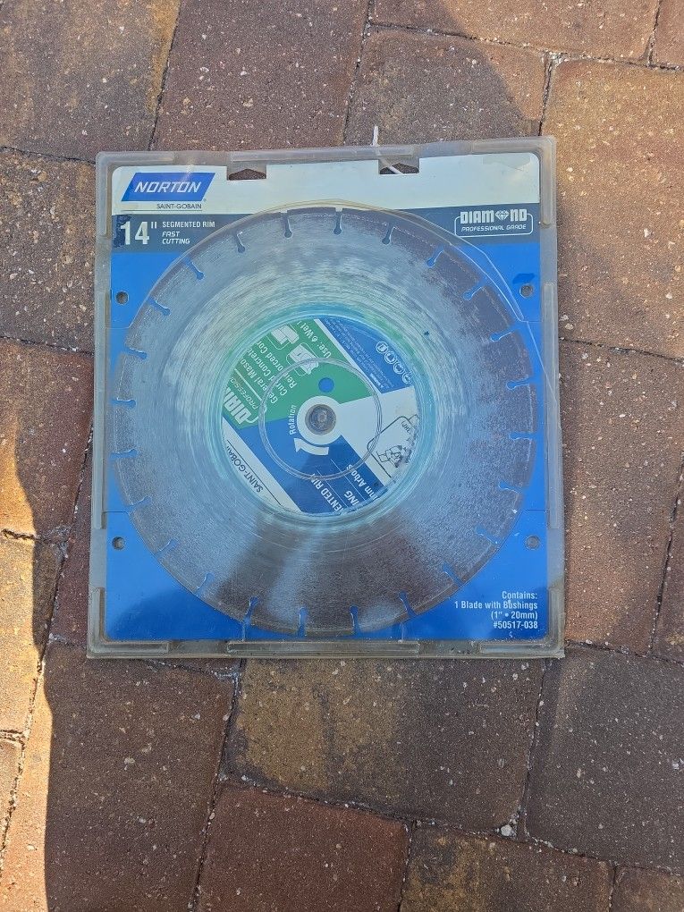 Concrete Cutter 14" Inch Diamond Blade
