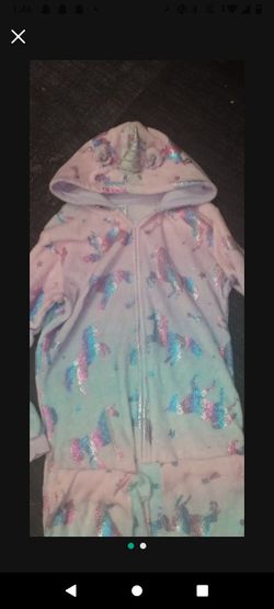 Unicorn Onesie For Girls