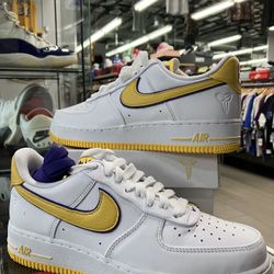 Nike Air Force 1 Low Retro QS Kobe Bryant Lakers Home