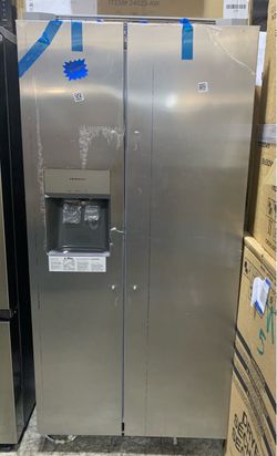 Crosley Stainless Steel Side-by-Side Refrigerator, Take it Today Pay Later Ask for Details!