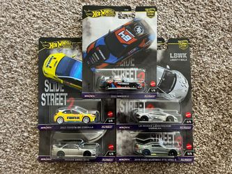 Hot Wheels Premium Slide Street 2 Complete Set