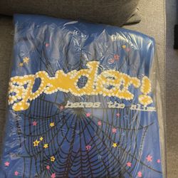 Blue Spider Hoodie