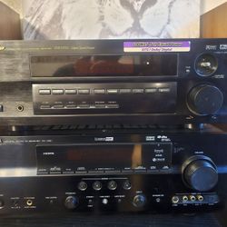Vintage Fisher Home Speakers and MTX Subwoofer