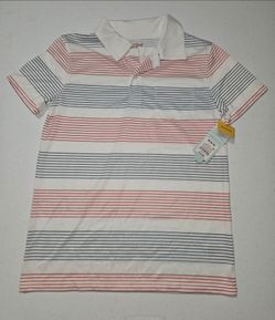 Cat & Jack Boys Striped Polo Shirt