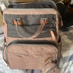 Diaper Bag With USB Charger 