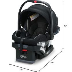 Graco SnugRide SnugLock LX Car Seat featuring TrueShield Technology